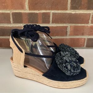 Kate Spade New York Lafayette espadrille wedge sandals Women’s US 8 M MINT